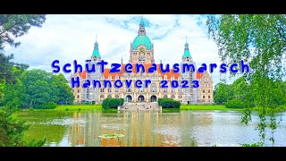 🇩🇪 Events  Schützenausmarsch Hannover 2023 Part 1 [upl. by Atillertse]