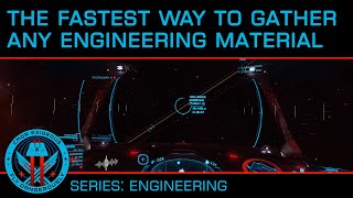 The FASTEST Ways to Gather Minerals Manufactured and Raw Engineering Materials in Elite Dangerous [upl. by Fransen]