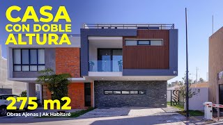 CASA CON ESPECTACULAR DOBLE ALTURA  Obras Ajenas  Ak Habitaré [upl. by Drofkcor763]