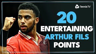 20 ENTERTAINING Arthur Fils Points 🥶 [upl. by Ennair]