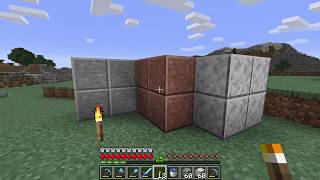 How to make Polished Granite Diorite and Andesite guide  Minecraft [upl. by Tomasz]