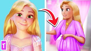 Disney Princesses As Modern Day PARENTS [upl. by Castra]