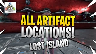 ARK Lost Island  All Artifact Locations [upl. by Lrac]