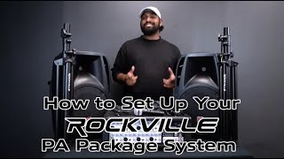 How to Set Up Your Rockville PA Package For RPG2X10 RPG2X12 RPG2x15 [upl. by Adah]