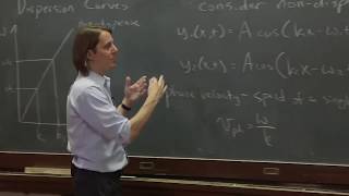 PHYS 201  Dispersion 3  Reading Dispersion Curves [upl. by Kerri]