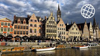 Historic Ghent Belgium Amazing Places 4K [upl. by Noit]