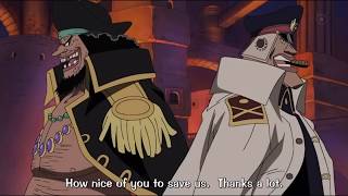 Shiryu Joins Blackbeards Crew  One Piece Epic Moment [upl. by Lindell905]