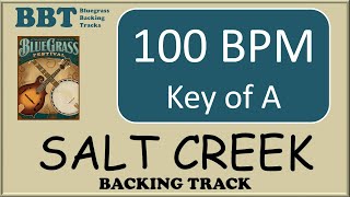 Salt Creek  bluegrass backing track [upl. by Roanna473]