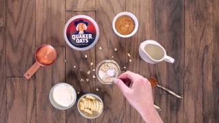 How to Make Overnight Oats  Quaker [upl. by Anaitat]