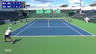 【インカレ テニス】２０１８ 決勝 望月勇希（中央大学）VS 羽澤慎治（慶応義塾大学）3rd set [upl. by Macilroy]