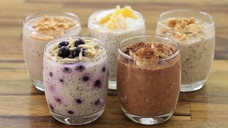 Overnight Oats – 5 Easy amp Healthy Recipes [upl. by Elleniad220]