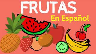 Fruits and vegetables in English and Spanish  Bilingual vocabulary [upl. by Rehctaht]