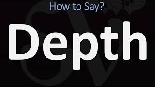 How to Pronounce Depth CORRECTLY [upl. by Pyotr]