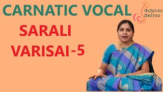 sarali varisai  5 [upl. by Ellecrag]