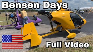 Gyroplane EVENT FULL Video Bensen Days Florida gyrocopter [upl. by Sidhu]