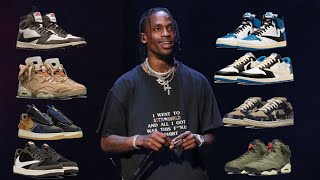 Travis Scott Shoes Collection [upl. by Kamerman694]