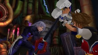 Kingdom Hearts Riku Boss Fight  Keyblade Form PS3 1080p [upl. by Eitnom]