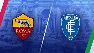 AS Roma vs Empoli 🔴Live Match Today⚽🎬 [upl. by Hollah495]