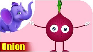 Onion  Vegetable Rhyme [upl. by Hillery]