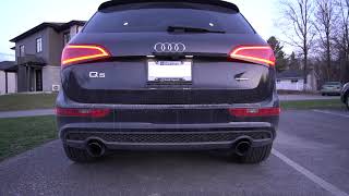 Audi Q5 30T AWE touring exhaust [upl. by Lipps376]