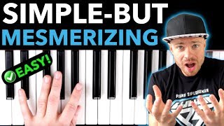 SimpleButMesmerizing Piano Pattern PERFECT For Beginners [upl. by Anum683]