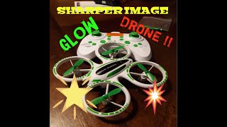 Sharper Image Glow Stunt Drone Full Review [upl. by Anirda]