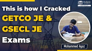 Learn how to crack GETCO amp GSECL JE exam  Holistic Electrical [upl. by Inhsor36]