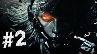 Metal Gear Rising Revengeance Gameplay Walkthrough Part 2  Jack the Ripper  Mission 2 [upl. by Leventhal]