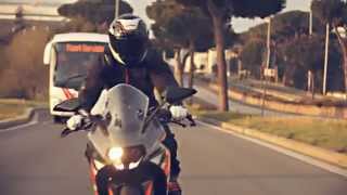 KTM RC 125 action video [upl. by Minier]