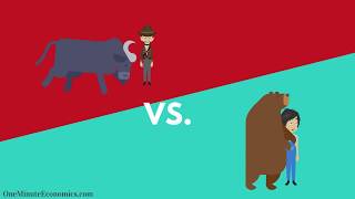 Bull and Bear Markets Bullish vs Bearish Explained in One Minute From Definition to Examples [upl. by Johst311]