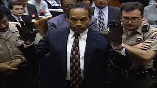 OJ Simpson Infamously Trying On Gloves At Trial [upl. by Aniretac]