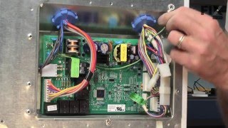 GE Refrigerator Repair – How to replace the Main Electronic Control Board [upl. by Arahs]