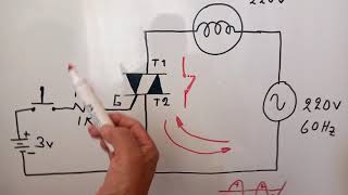 Funcionamiento y prueba del TRIAC [upl. by Carline]