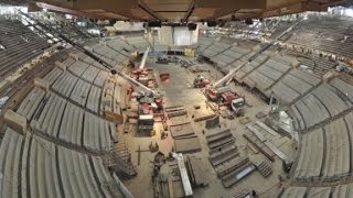 Watch the MSG renovation in 60 seconds [upl. by Yretsym]