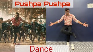 Pushpa Pushpa Dance Cover  Easy Dance Steps  Pushpa 2 The Rule  Allu Arjun  MGS Dance Studio [upl. by Iong654]