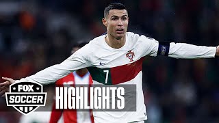 Luxembourg vs Portugal Highlights  UEFA European Qualifiers [upl. by Acemat]