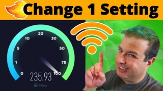 How to make your Internet speed faster with 1 simple setting New Method [upl. by Yraillih]