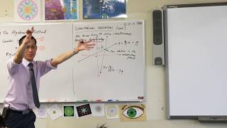 Solving Simultaneous Equations Algebraically [upl. by Ellehcsor]