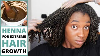 HENNA FOR EXTREME HAIR GROWTH [upl. by Boyd]