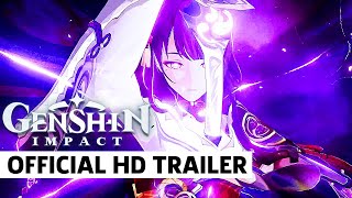 Genshin Impact Raiden Shogun Character Demo Trailer [upl. by Eniahpets]