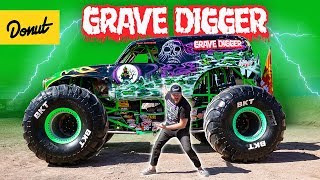 GRAVE DIGGER Inside the Legendary Monster Truck [upl. by Ahsinej]