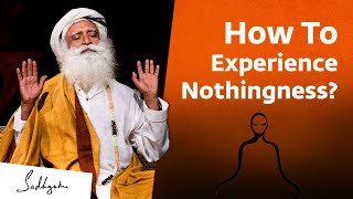 How To Experience Nothingness [upl. by Abert]