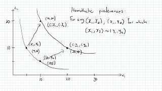 Homothetic preferences [upl. by Dryden]