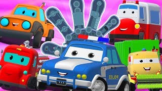 Finger Family Song  Road Rangers Cartoons by Kids Channel [upl. by Patrizio]