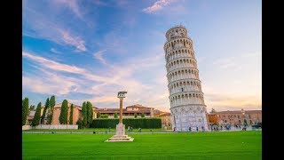 Pisa  La Storia della Torre Pendente [upl. by Arsuy246]