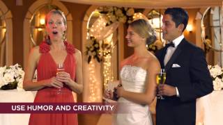 Toastmasters Wedding Toast Tips [upl. by Luapleahcim]