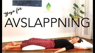 22 MIN Yoga för avslappning  Annas yoga studio [upl. by Amsden]