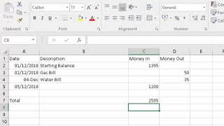 Excel Create an Income and Expenditure Spreadsheet [upl. by Eicyaj548]