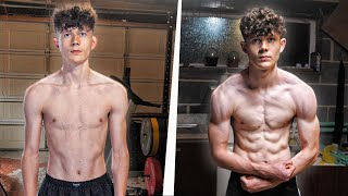 My Best Friends Insane 30 Day Body Transformation from Skinny to Muscular [upl. by Oiramed]