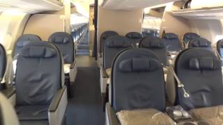 Delta Airlines A330300 Cabin WalkThru Part 1 [upl. by Hgielrac342]